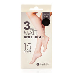 Pack of 3 Knee Highs. - EKIN24006 / 309 351